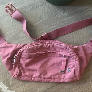 lululemon athletica Pink Fanny Pack